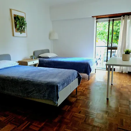 Cozy Twin Room With Private Bathroom - Full Kitchen Cascais